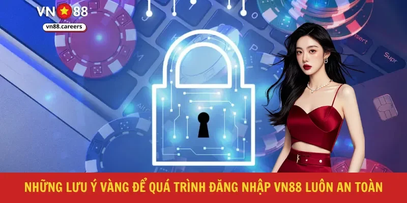 Những lưu ý vàng để quá trình đăng nhập VN88 luôn an toàn