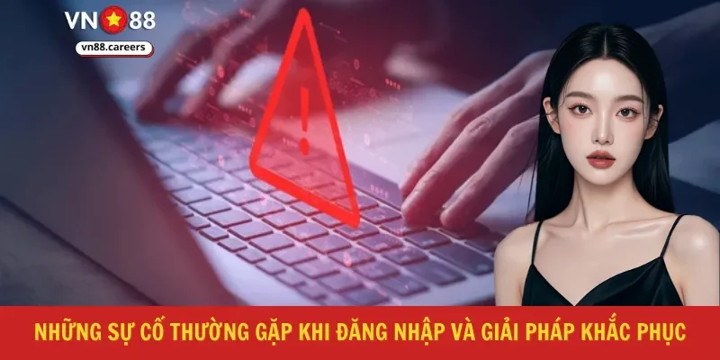 Những sự cố thường gặp khi đăng nhập và giải pháp khắc phục
