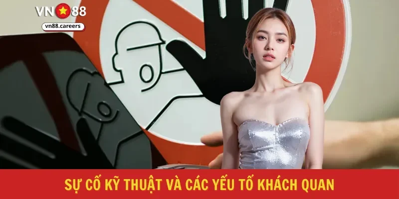 Sự cố kỹ thuật và các yếu tố khách quan