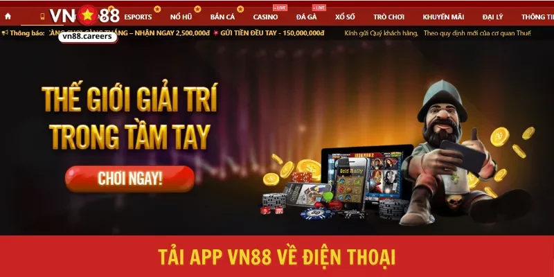 Tải app VN88 về điện thoại