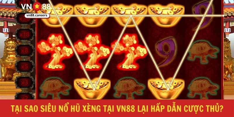 Tại sao siêu nổ hũ xèng tại VN88 lại hấp dẫn cược thủ?